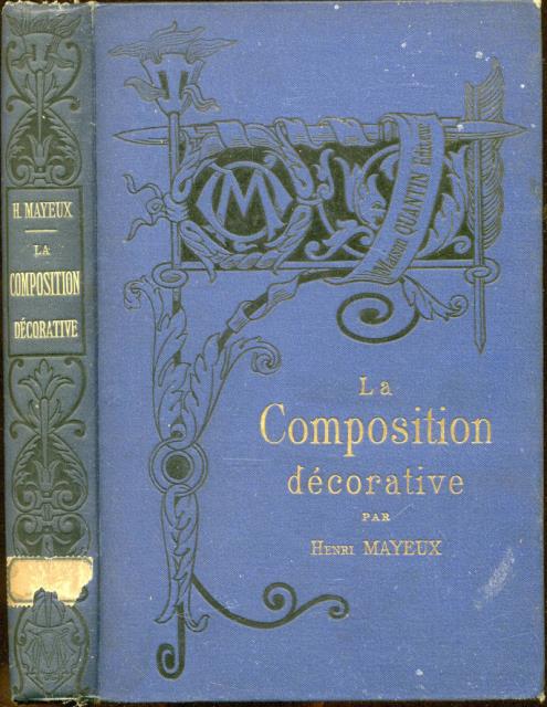 LA COMPOSITION DÉCORATIVE. Texte et dessins.