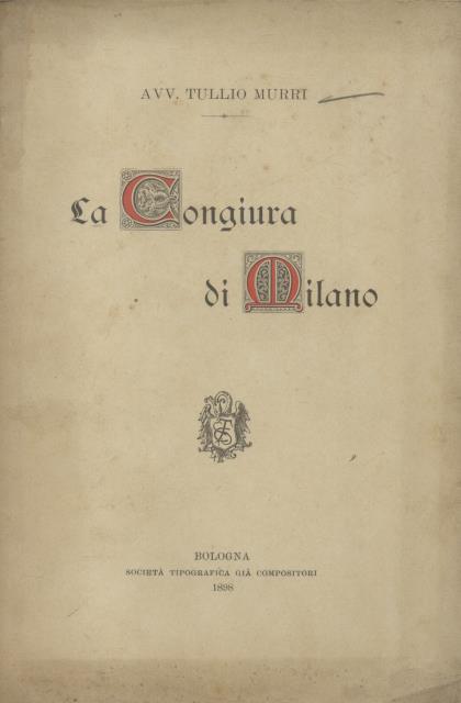 LA CONGIURA DI MILANO.