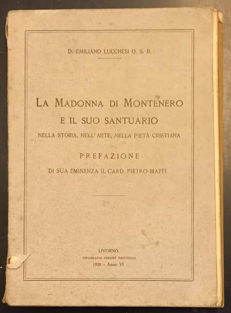 LA MADONNA DI MONTENERO E IL SUO SANTUARIO. Nella storia, …