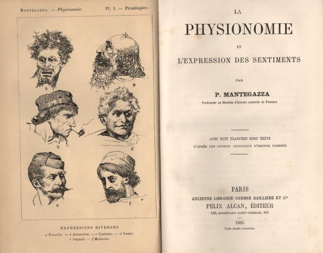 LA PHYSIONOMIE ET L' EXPRESSION DES SENTIMENTS.