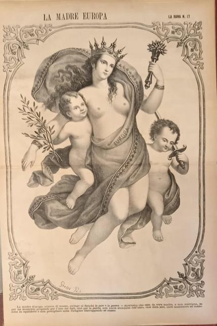 LA RANA. Giornale umoristico settimanale diretto da Enrico Fusaroli.