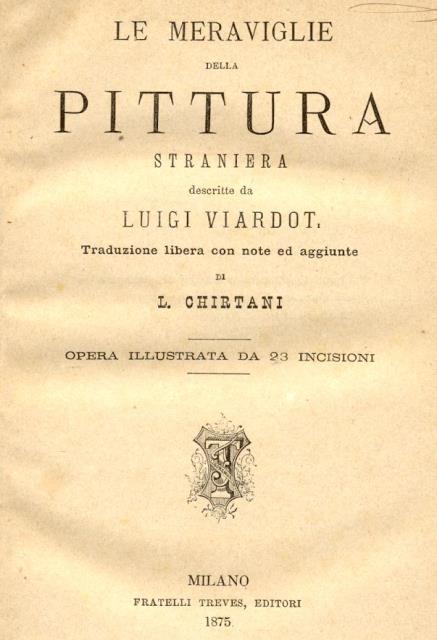 LE MERAVIGLIE DELLA PITTURA STRANIERA.