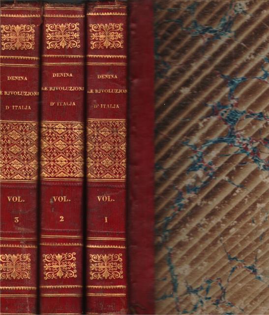 LE RIVOLUZIONI D'ITALIA. Precedute da una Prefazione e seguite da …