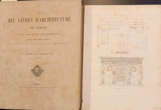 LES DIX LIVRES D'ARCHITECTURE DE VITRUVE. Avec les notes de …