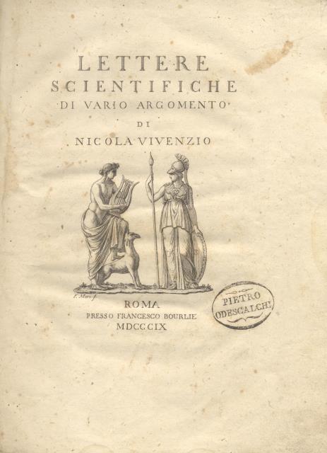 LETTERE SCIENTIFICHE DI VARIO ARGOMENTO.