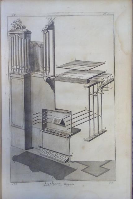 LUTHERIE. 34 tavole tratte da "Planches pour l'"Encyclopédie ou pour …