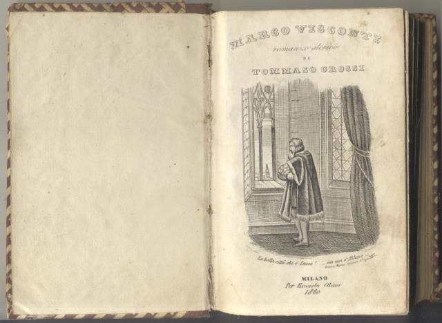 MARCO VISCONTI. Romanzo storico.