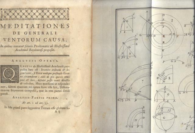 MEDITATIONES DE GENERALI VENTORUM CAUSA. In quibus tentatur solutio Problematis …