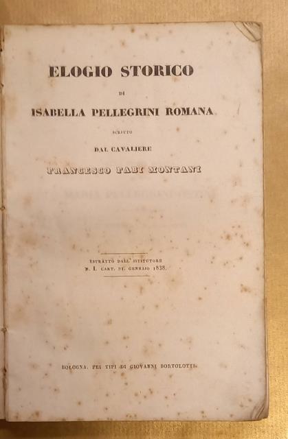 Miscellanea di edizioni originali. 1836-1838.