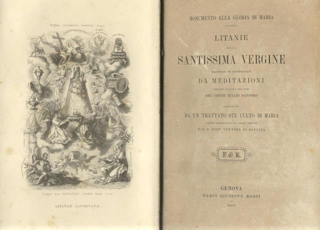 MOMENTO ALLA GLORIA DI MARIA. Litanie della Santissima Vergine illustrate …