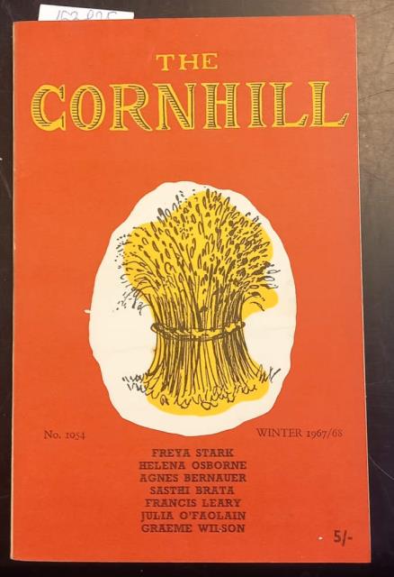 MONTORIA. Saggio contenuto nella rivista "The Cornhill", n°1054, Winter 1967-1968.