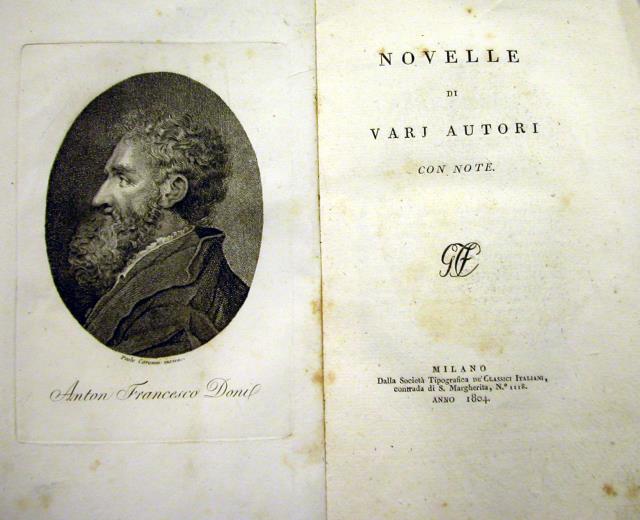 NOVELLE DI VARJ AUTORI. Con note. Solo volume secondo.