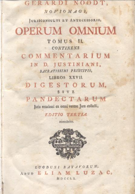 OPERA OMNIA. Recognita, aucta, emendata, multis in locis, atque in …