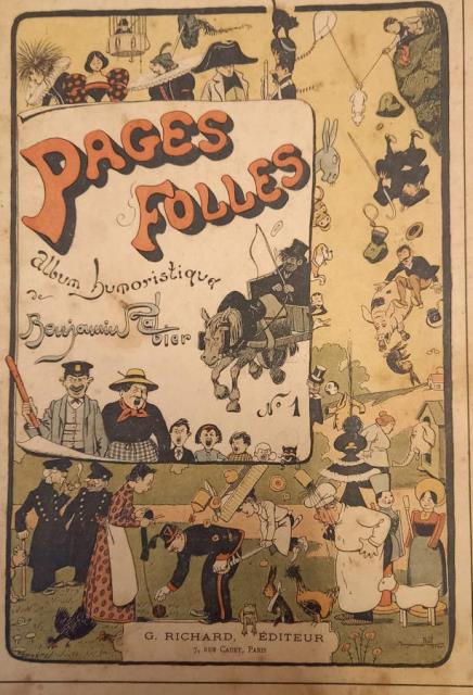 PAGES FOLLES. Album hunoristique n°1.