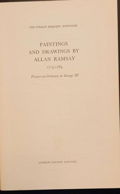 PAINTINGS AND DRAWINGS BY ALLAN RAMSAY, 1713-1784. Painter in Ordinary …
