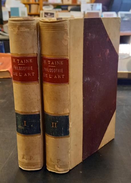 PHILOSOPHIE DE L'ART.
