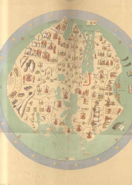 PLANISFERO DISEGNATO NEL 1436 DAL VENEZIANO BIANCO CHE SI CONSERVA …