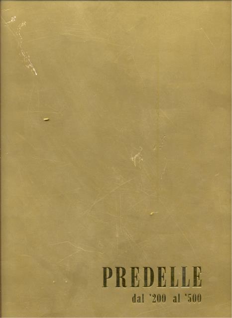PREDELLE DAL '200 AL '500.