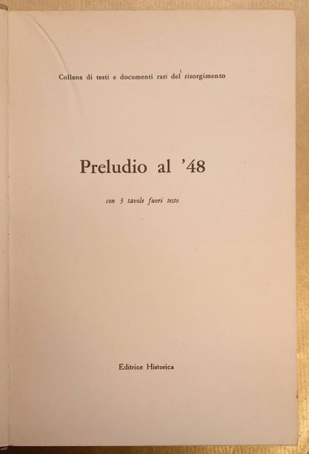 PRELUDIO AL '48.