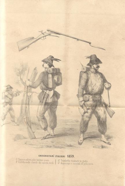 PROGETTO DI ORGANIZZAZIONE DEL BATTAGLIONE UNIVERSITARIO ITALIANO PER LA GUERRA …