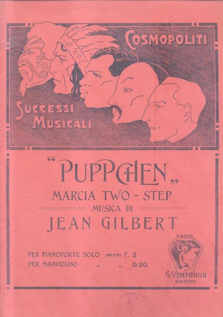 PUPPCHEN. Marcia Two-Step. Riduzione per Pianoforte solo.