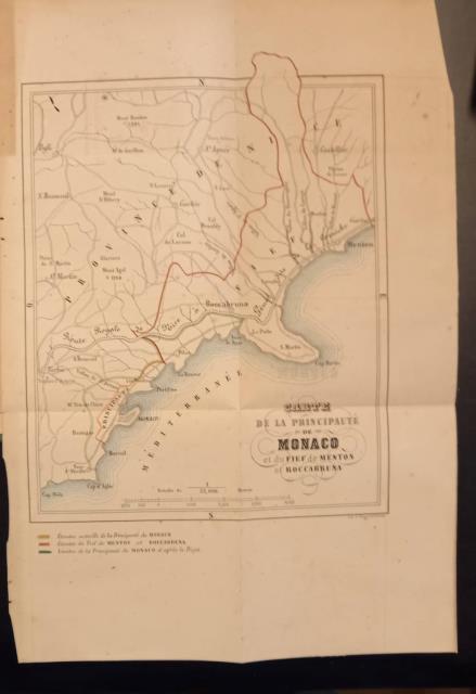 QUESTION DE MENTON ET DE ROCCABRUNA. Mémoire avec documents publié …