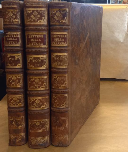 RACCOLTA DI LETTERE SULLA PITTURA, SCULTURA ED ARCHITETTURA. Scritte da' …
