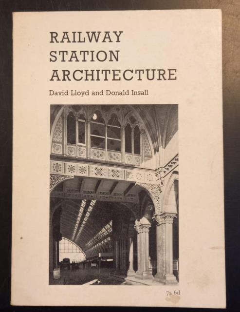 RAILWAY STATION ARCHITECTURE. 1970 circa.