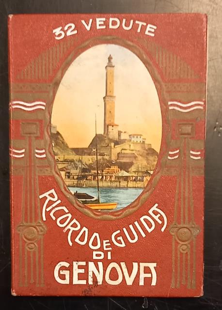 RICORDO E GUIDA DI GENOVA. 32 vedute. 1930 circa.