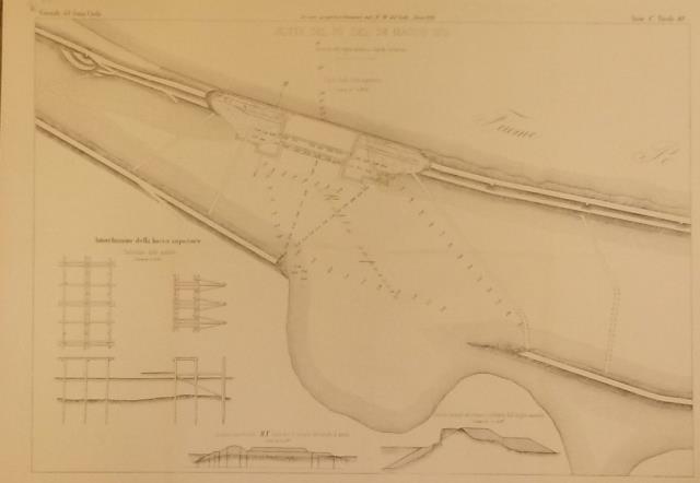 ROTTE DEL PO DEL 28 MAGGIO 1872 AVVENUTE NELL'ARGINE DESTRO …