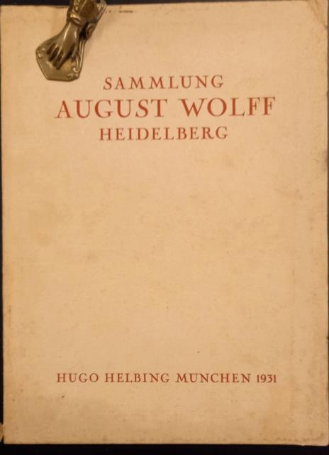 SAMMLUNG AUGUST WOLFF, HEIDELBERG. Altes kunstgewerbe, Möbel, Textilien, Bronzen, Skulpturen, …