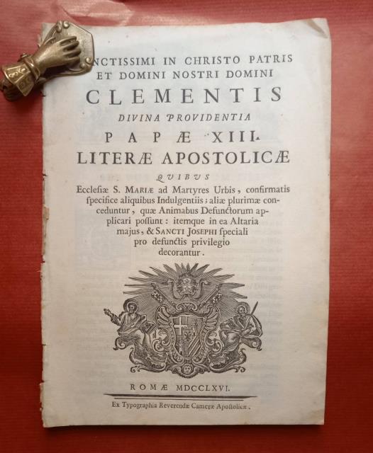SANCTISSIMI IN CHRISTO PATRIS ET DOMINI NOSTRI DOMINI CLEMENTIS DIVINA …