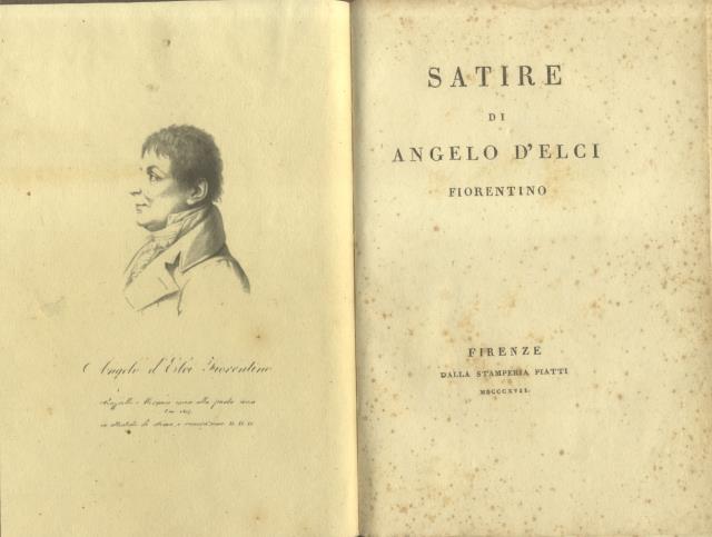 SATIRE DI ANGELO D'ELCI FIORENTINO.