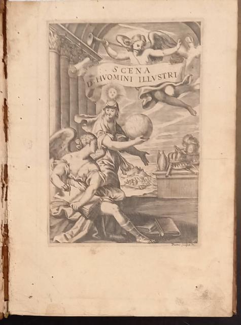 SCENA D'HUOMINI ILLUSTRI D'ITALIA DEL CO: GALEAZZO GUALDO PRIORATO. Conosciuti …