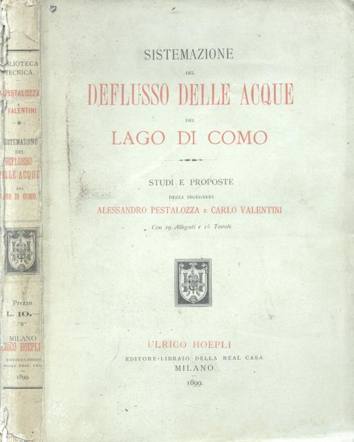 SISTEMAZIONE DEL DEFLUSSO DELLE ACQUE DEL LAGO DI COMO. Studi …