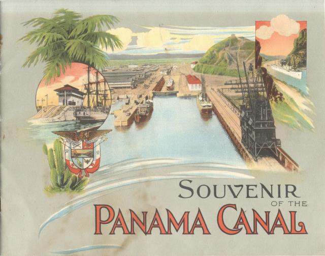 SOUVENIR OF THE PANAMA CANAL. (1920).