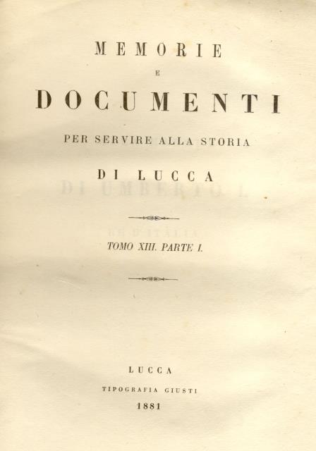 STORIA DELL'ACCADEMIA LUCCHESE.