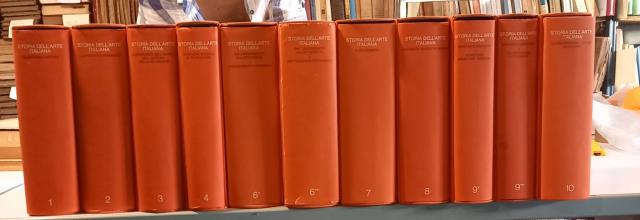 STORIA DELL'ARTE ITALIANA. Solo 11 volumi. 1979-1982.