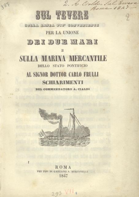 SUL TEVERE. Sulla linea più conveniente per la unione dei …