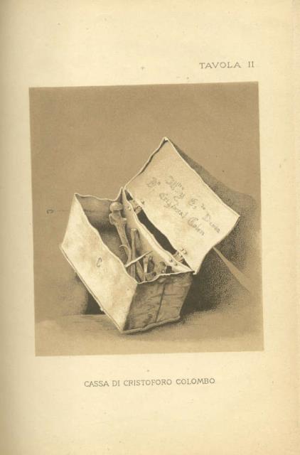 SULLA RECENTE SCOPERTA DELLE OSSA DI CRISTOFORO COLOMBO IN SAN …