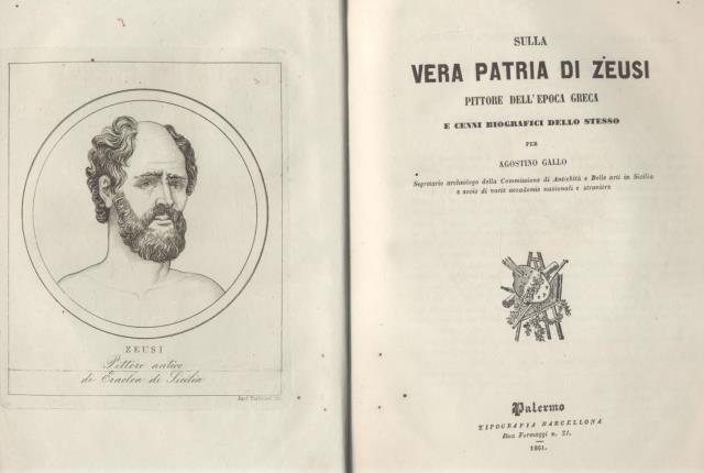 SULLA VERA PATRIA DI ZEUSI PITTORE DELL'EPOCA GRECA E CENNI …