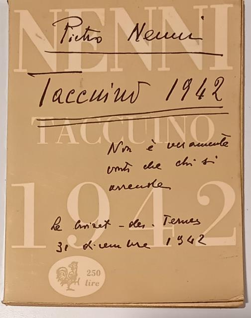 TACCUINO 1942.