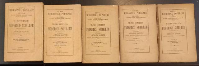 TEATRO COMPLETO. Traduzione del cavaliere Andrea Maffei. Edizione riveduta e …
