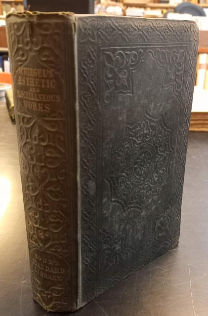 THE AESTHETIC AND MISCELLANEOUS WORKS. Comprising Letters on Christian art; …