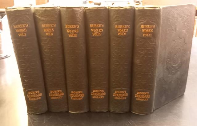 THE WORKS OF THE RIGHT HONOURABLE EDMUND BURKE. 1876-1877.