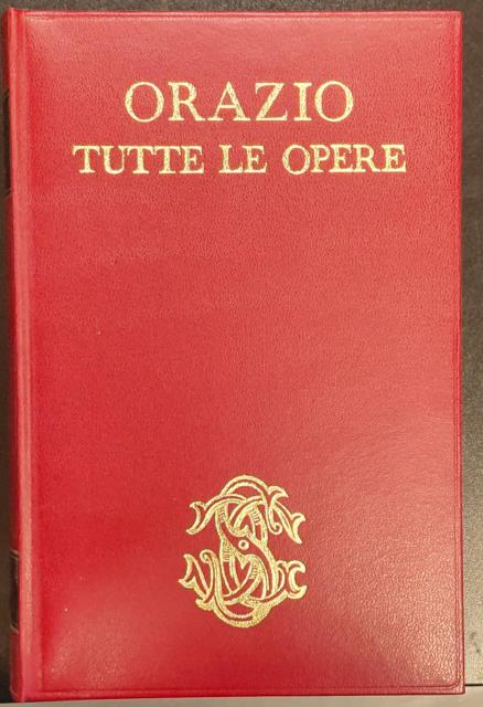 TUTTE LE OPERE. Versione, introduzione e note di Enzio Cetrangolo. …