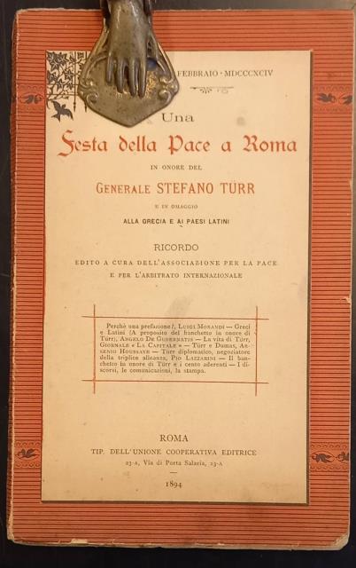 UNA FESTA DELLA PACE A ROMA, 22 FEBBRAIO 1894, IN …