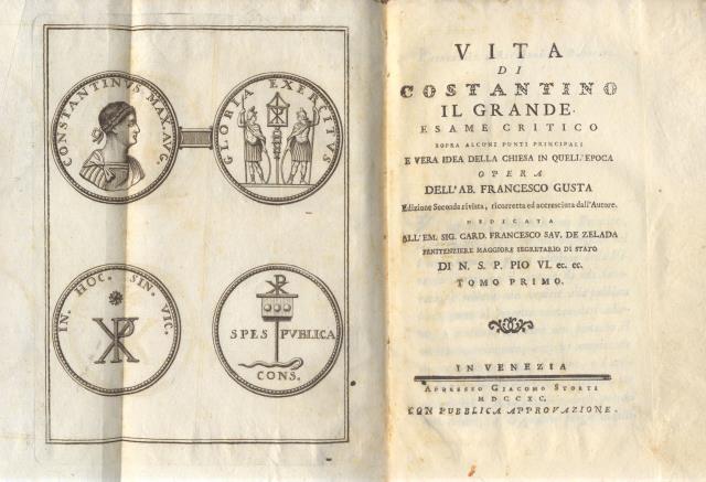 VITA DI COSTANTINO IL GRANDE. Esame critico sopra alcuni punti …