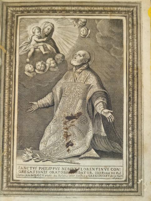 VITA DI SAN FILIPPO NERI FIORENTINO, FONDATORE DELLA CONGREGAZIONE DELL'ORATORIO. …