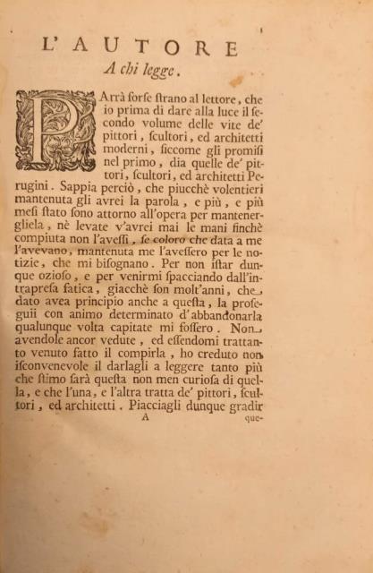 VITE DE' PITTORI, SCULTORI, ED ARCHITETTI PERUGINI. Scritte, e dedicate …